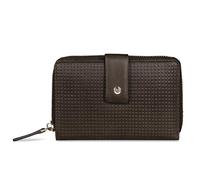 bugatti Noemi Cartera de Piel para Mujer, Cartera con Cremallera tamaño M con protección RFID, marrón