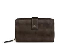 bugatti Noemi Cartera Grande para Mujer tamaño L de Piel con protección RFID, marrón