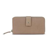 bugatti Noemi Cartera Larga para Mujer de Piel con protección RFID, Arena