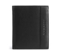 Bugatti Nome Monedero negro, cuero, hombre