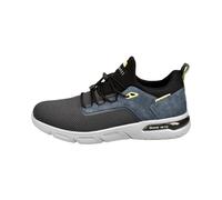 bugatti Zapatillas deportivas bajas 'Nubola' navy / azul paloma / amarillo claro, Talla 43