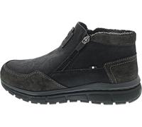 bugatti Pantuflas para hombre-331-AOS62, Black/Dark Grey, 44, Black Dark Grey, 44 EU