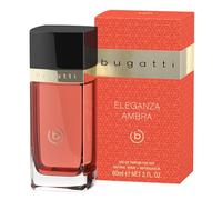 bugatti Perfume Mujer Eleganza Ambra EdP 60 ml I Sensual Mujer Perfume para cualquier edad y cualquier ocasión I Potente combinación de cereza, amapola, almizcle y vainilla I Perfume floral y afrutado