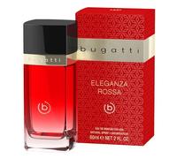 bugatti Perfume Mujer Eleganza Rossa EdP 60 ml I Sensual Mujer Perfume para todas las edades y todas las ocasiones I Combinación seductora de melocotón, iris y vainilla I Perfume para mujer floral y