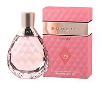 bugatti Perfume para mujer Felicità Rosa EdP 60 ml I Florales Mujer Perfume con matices veraniegos de bergamota, rosa, macadamia, almizcle y sándalo I Feminines Eau de Parfum Mujer Floral & Fresco
