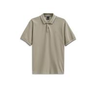 bugatti Polo para Hombre de algodón Modern Fit Basic, 130 cm-Musgo, L