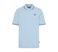 bugatti Polo para Hombre de Manga 1:2, Azul claro-320, S