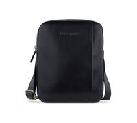 bugatti Remo Bolsa de hombro Piel natural 21 cm negro