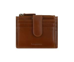 bugatti Remo Cartera Bloqueo RFID Piel natural 11 cm marrón