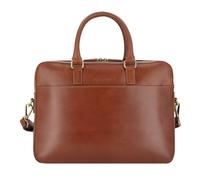 Bugatti Remo Maletín marrón, cuero, hombre