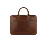 bugatti Remo Maletín Piel natural 40 cm Compartimento para el portátil marrón