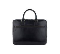 bugatti Remo Maletín Piel natural 40 cm Compartimento para el portátil negro