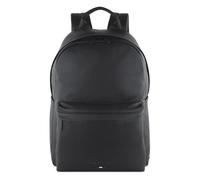bugatti Rico Mochila de negocios, mochila de cuero sintético con compartimento para portátil de hasta 15", negro