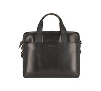 bugatti Romano Maletín Piel natural 38 cm Compartimento para el portátil negro