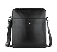 Bugatti Romeo Bandolera negro, cuero, hombre