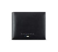bugatti Romeo Cartera Bloqueo RFID Piel natural 11.5 cm negro