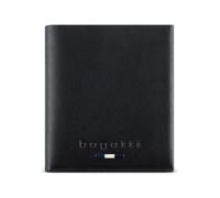 bugatti Romeo Cartera Bloqueo RFID Piel natural 9 cm negro