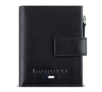 bugatti Romeo Cartera Protección RFID Piel 10 cm negro