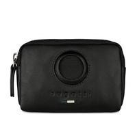 bugatti Romeo Llavero, estuche de piel para llaves con compartimento para AirTag, protección RFID, negro