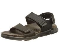 bugatti Sandalia Boas para hombre, Negro, 41 EU