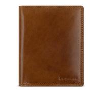 bugatti Savona Cartera Vertical de Cuero de búfalo con protección RFID - Coñac