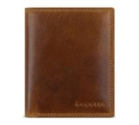 bugatti Savona Cartera de Cuero de búfalo, RFID, Formato Vertical, Cognac