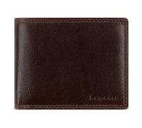 bugatti Savona Monedero para Hombre de Piel de búfalo, protección RFID, Formato apaisado - Marrón