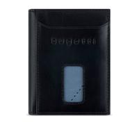 bugatti Secure Slim Cartera Protección RFID Piel 8 cm schwarz (TAS018458)