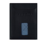 bugatti Secure Slim Cartera Bloqueo RFID Piel natural 10 cm negro