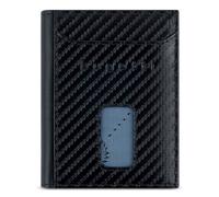 bugatti Secure Slim Cartera Protección RFID Piel 8 cm negro