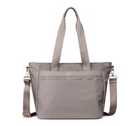 bugatti Mare 2.0 Bolso de mano para mujer, bolso grande y ligero con numerosos compartimentos, gris topo