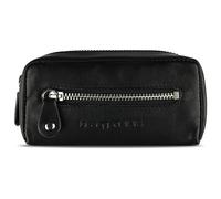 bugatti Simbiosi Llavero Monedero, Estuche de Llaves Piel - Negro