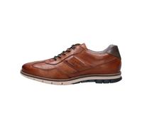 bugatti Zapatos con cordón 'Simone' cognac / gris, Talla 42