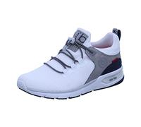 bugatti Zapatillas deportivas bajas 'Numbis' navy / gris / rojo oscuro / offwhite, Talla 43