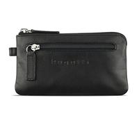 bugatti Super Slim, Elegante Estuche para Llaves de Cuero auténtico - en una Elegante Caja de Regalo - Negro