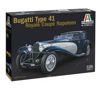 Bugatti Tipo 41 Royale Coupé Napoleón Al 1/24 Por Italeri : Coche Mítico De