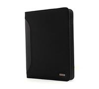 bugatti Ufficio Carpeta Portadocumentos A4 con Calculadora, Portafolios Hombre - Negro