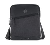 bugatti Universum Bolso bandolera para hombre, con compartimento para tablet, pequeño - Negro
