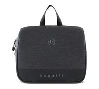 bugatti Universum Borsa da Toilette e Borsa per cosmetici Extra in Poliestere/Tarpaulin per le vacanze, nera