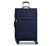 bugatti Valencia Soft 4 ruedas Carrito L 75 cm con pliegue de expansión azul