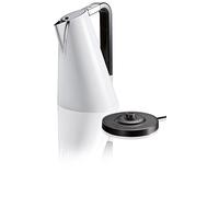 BUGATTI, Vera Easy, Hervidor de agua eléctrico con filtro antical extraíble, Capacidad 1,75 litros, 2180 W, Cuerpo de acero inoxidable, Color Blanco