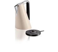 BUGATTI, Vera Easy, Hervidor de agua eléctrico con filtro antical extraíble, Capacidad 1,75 litros, 2180 W, Cuerpo de acero inoxidable, Color Crema