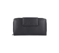 bugatti Vertice Cartera Tarjetero Mujer Piel 24 Tarjetas - Negro