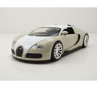 Bugatti Veyron 2011 Blanco Beige Auto Deportivo 1:24 Jada Toys