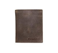 bugatti Volo Cartera Hombre Piel 10 CC Vertical con Monedero - Marrón