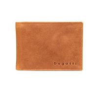 bugatti Volo Cartera Hombre Piel 8 CC con Monedero - Cognac