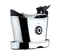 BUGATTI, Volo, Tostador Eléctrico con Asas, 4 Funciones, 6 Niveles de Tostado, Diseño Innovador, Cuerpo en Acero Inoxidable, Potencia 930 W, Color Cromo (Cromo)