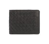 bugatti Woven Cartera Piel natural 11 cm Caja de regalo negro