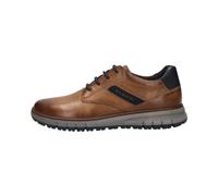 bugatti Zapatillas para Hombre, 321-AOP01, Color coñac, 42 EU Ancho, coñac, 42 EU Ancho