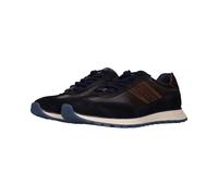 Bugatti Zapatillas para Hombre 332AWC031410-4115-45, Azul Oscuro/Gris, 45
